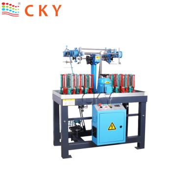 China Garment Shops CKY High Speed ​​24 Axle Rope Braiding Machine for sale