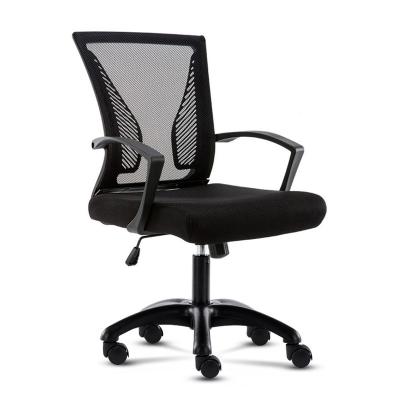 China Free Sample Fabric Adjustable Armchair Executive Computer Chair Office Chair Lift Swivel Chair for sale