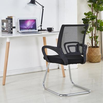 China Durable Comfortable Kneeling Fabric Seat Cover Modern Design Mesh Low Office Visitor Chair for sale