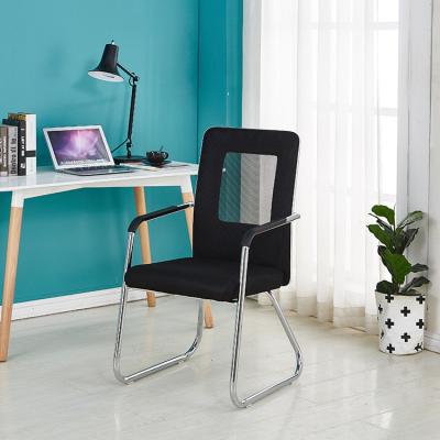 China Modern Design Highest Quality Modern Style Office Furniture Comfortable Middle Back Mesh Meeting Hall Visitor Desk Chair for sale