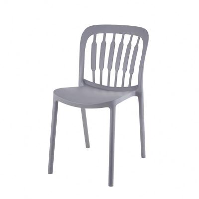 China High Quality Modern Design Polypropylene Dining Room Furniture Plastic Cafe Chair Contemporary Dining Chair for sale