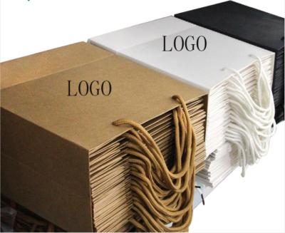 China China handmade supplier customized factory custom paper packaging bags with logo paper bag logo for sale