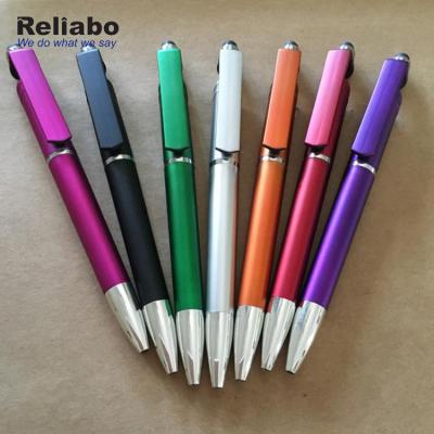 China Promotional Pen Reliabo Plastic Stylus Pen For Touch Phone Touch Screen Stylus Ball Pen For Mobile Phone for sale