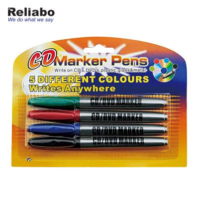 China Business Reliabo Trade Assurance Colored Custom Design All Wine Glass CD Writer Marker Pen Set for sale