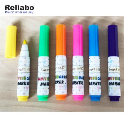 China High Quality Design Business Reliabo Fashion Mini Fabric Permanent Marker Pen For Kids On PU for sale