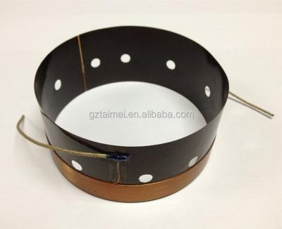 China Black Aluminum / Up To Black Aluminum Coil Bass Voice Coil for sale