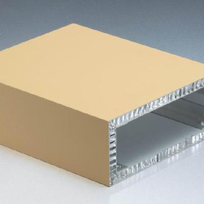 China Professional Construction Aluminum Profile Aluminum Sandwich Panel With Brushed for sale