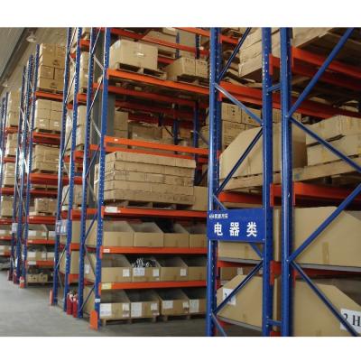 China Double Deep Warehouse Storage Racking Systems  Pallet Racking Euro Storage Rack Te koop