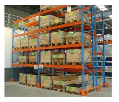 중국 Xinzhongya industrial heavy duty warehouse storage racking system selective pallet rack 판매용