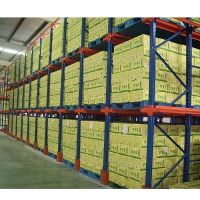 Cina High Space Cold Storage Drive In Racking System  Forklift Drive In Pallet Rack in vendita