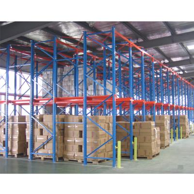 China Widely Used Tobacco Drive In Racking System Industrial Forklift Pallet Rack en venta