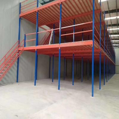 China China warehouse adjustable heavy duty racking system mezzanine floor rack for sale