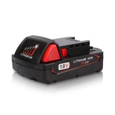 China The Battery 18v 3000mAh Lithium Ion Battery Fit For Milwaukees Cordless Power Tools Battery 1 Layer N18 for sale