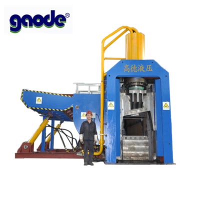 China New Style Aluminum Cut Steel Scrap Metal Baler Shear Machine 650*550mm for sale