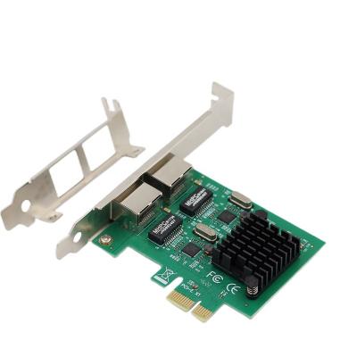 China Gigabit RTL8111F Chip Ethernet PC Server PC Server Left Network Card BWKN152 PCIE 2 RJ45 1000M Network Adapter Card PCI Express Dual for sale