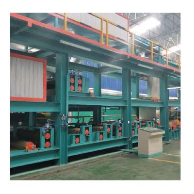 China Metal Surface Finishing Metal Coil Color Coating Machine Steel Aluminum Coated Metal Machine Line for sale