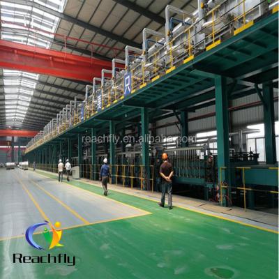 China Building Material Shops Hot Dip Galvanizing Production Line for sale