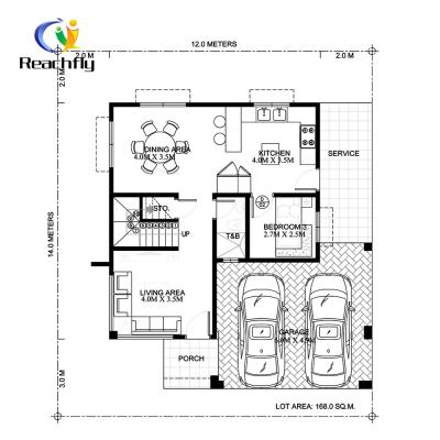 China Modern Modern Three Bedroom Villa House With Steel Frame Structure Prefab House for sale