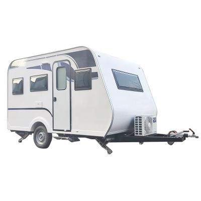 China Mobile Camper Caravan Travel Trailer Home Travel Moving Camping Trailer for sale