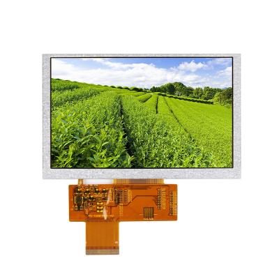 China IPS 5inch 800*480 24Bits RGB 40pin ST7262 600nits TFT LCD Display LCM OCA Screen 5inch Sticky Capacitive Touch Screen for sale