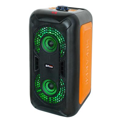 China No High Quality BT Mobile Speaker 6 Inch Trolley Outdoor Party Portable BT Speaker For Karaoke for sale