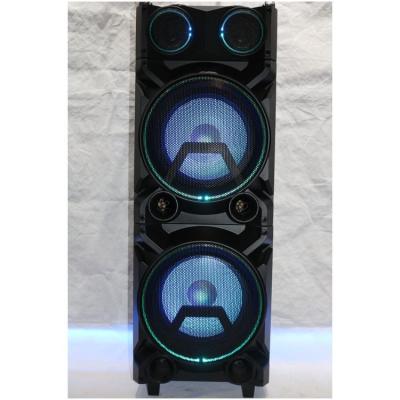 China No Big Power Double Good Quality 12 Inch Battery Audio Outdoor Speaker With Remote Control for sale