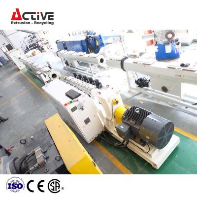 China Active PIPE Suzhou PE Pipe Extruder with 16-63 kg/h Small Capacity for sale