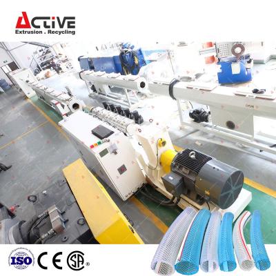 China PIPE Garden HDPE PP PE PVC Pipe Line Extruder Machine With Price for sale