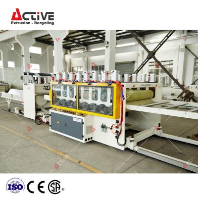 China Sheet PVC Decking Machine WPC Decking Production Line for sale