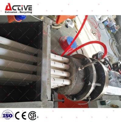 China Rod POM PE PP PA PEEK Bar Rod Stick Extruder Extrusion Line for sale