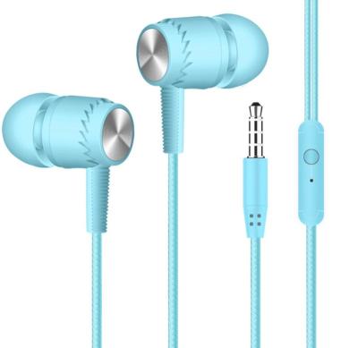 China Wholesale Macaron Gaming In-Ear Mobile Phone Headset 3.5mm High Fidelity Cable Earphone For Iphone 280M PC RG350 351P 350M Switch Earpiece for sale