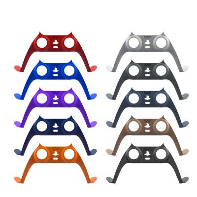 China New Colorful DIY Decoration Strip For P5 Accessories Gamepad Wireless Joypad Shell Decoration Plate Gaming Controller DIY PS5 Game for sale