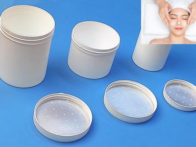 China 250ml 500ml 1000ml Skincare Jar White Blue Black Red PP Material food skin cosmetic Cream Jars Empty plastic Jar for sale