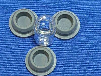 China 13mm 20mm 32mm Halogenated Lyophilization Medical Butyl Rubber Stopper for Glass Injection Antibiotic Bottle for sale