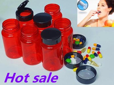 China 100ml 150ml PET Pharmaceutical Bottle Vitamin Capsule Tablet Pill Supplement Plastic Capsule Healthcare Medicine Bottle for sale