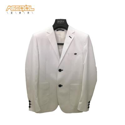 China Anti-Shrink Anti-Static White Men Wedding Suits New Cheap Mens Polyester Suits for sale