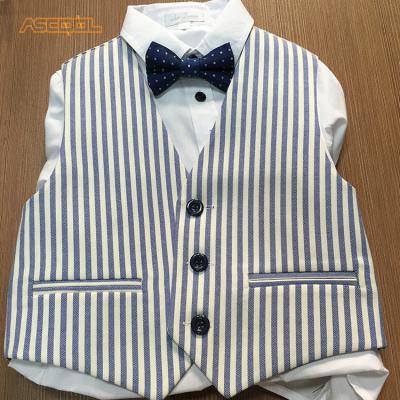 China Baby Boy Formal Wear Anti-Shrink Toddler Wear Infant Kids Clothes Fashion Set for sale