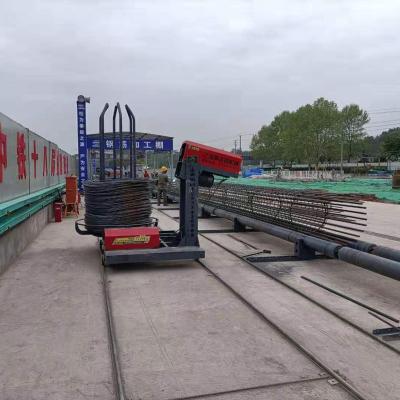 China Bridge and Expressway The Semi-Automatic Steel Cage Floor Rolling Machine Can Be Customized for sale