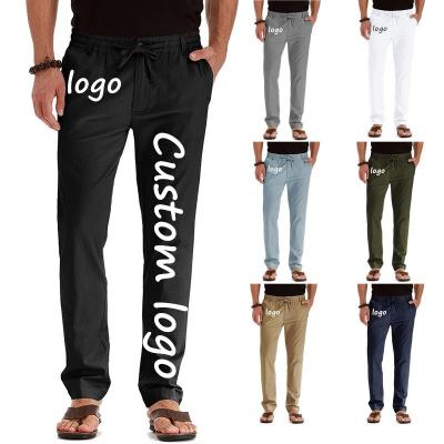 China European and American men's business casual dress QUICK DRY pants loose elastic waist cotton large size pants for sale