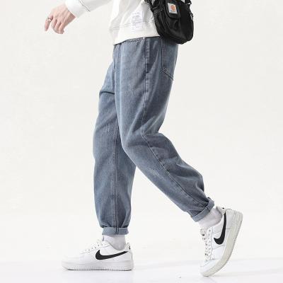 China Fashion Harlan Jeans Men's Loose Casual Straight Pants Trendy Brand New Men's Jeans Fade Proof Spring Color for sale