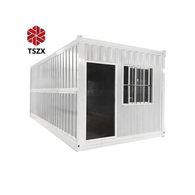 China Modern Corrugated Prefab Corrugated House Shipping Container Side Panel Corrugated Folding Container House for sale