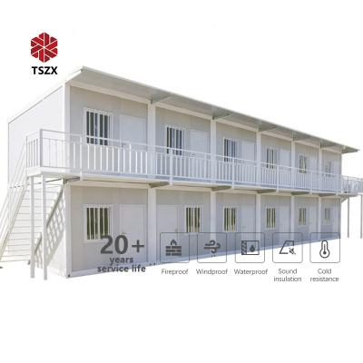 China China Modern Fast Prefab Flat Pack Container Prefab House Ministry of Interior Hotel Prefab FlatPack Container House House for sale