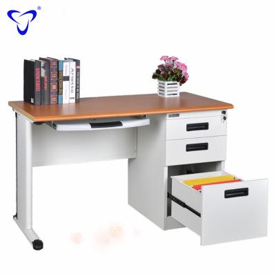 China (Size)Adjustable Customized Size Is Available Legs Steel Metal Office Desk Modern Executive Table Design for sale