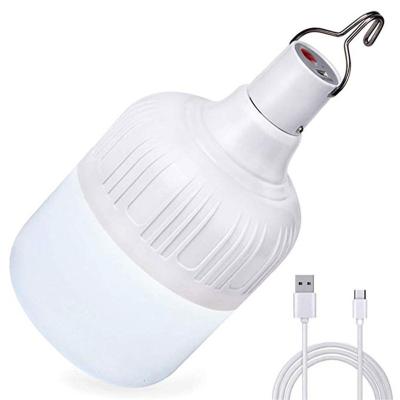 China Wholesale Indoor / Camping 10W Wireless USB Rechargeable Led Emergency Camping Light Bulb for sale