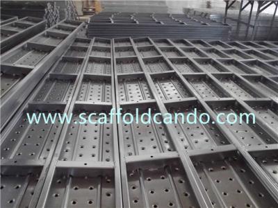 China Galvanzied Scaffolding steel plank, scaffold metal board, steel board as working platform 1M 2M 3M 4M for construction for sale