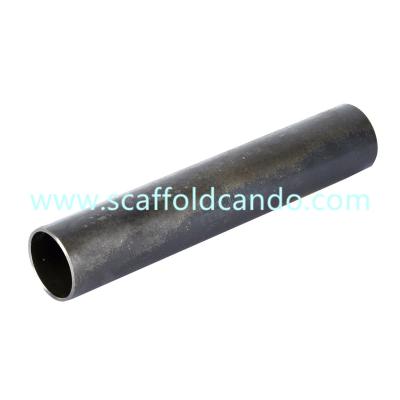 China Q235 Q345B MS.Pipe, Black scaffolding steel pipe, OD 48.3mm, 60.3mm EN10219 EN39 BS 1139, with SGS 6000mm, 4000mm, for sale