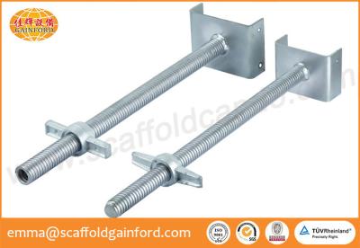 China Scaffolding adjustable painted galvanized U head screw jack with 700mm for measure the horizontal level for sale