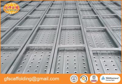 China Painted galvanized Q195 steel plank with 2000mm 3000mm length for Thailand projects for sale