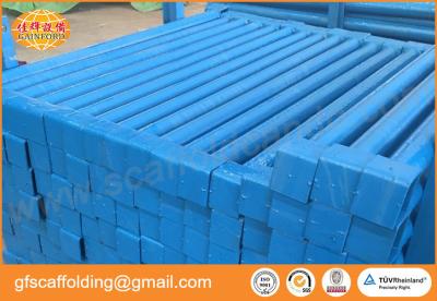 China Painted 1.8M cup lock transom beam for cup lock scaffolding system in Qatar Dam building project for sale