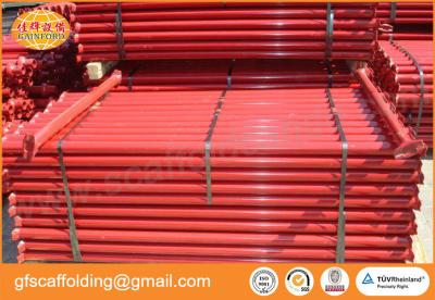 China Painted scaffolding cup lock 900mm 1500mm ledger level for cup lock scaffolding system project for sale